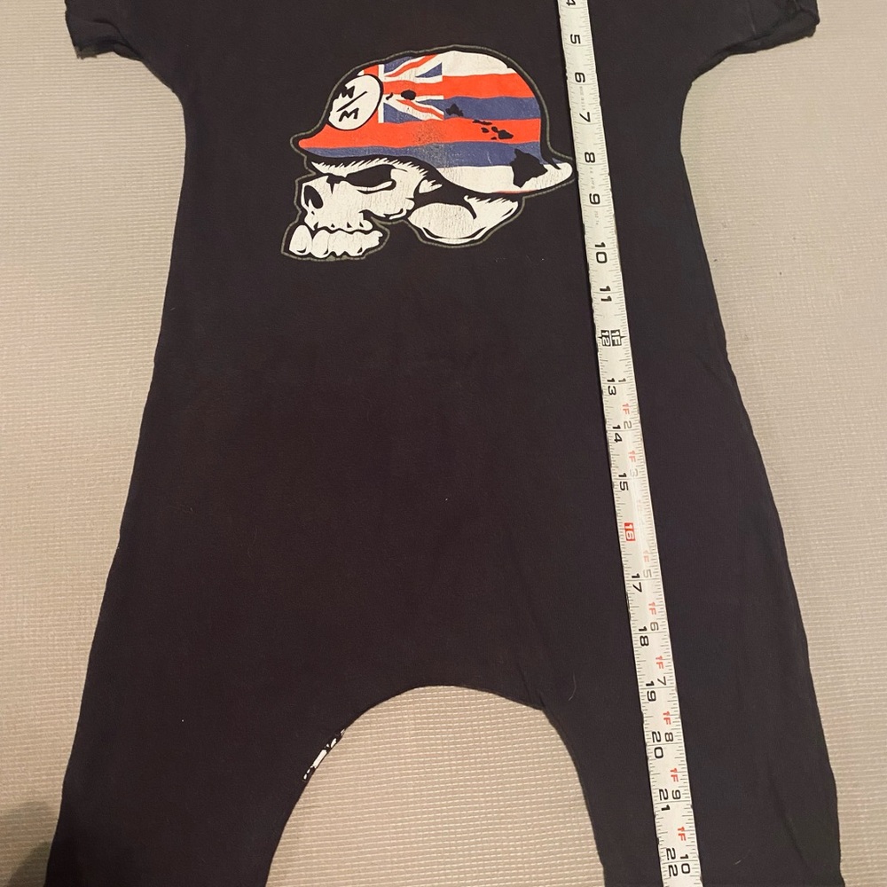 Full length cotton one-piece toddler romper